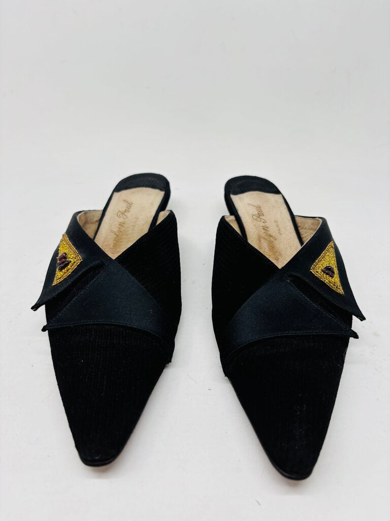 Evelyn Paul Mules Black 8.5
