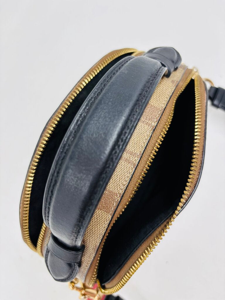 Coach Crossbody Bag Tan Signature
