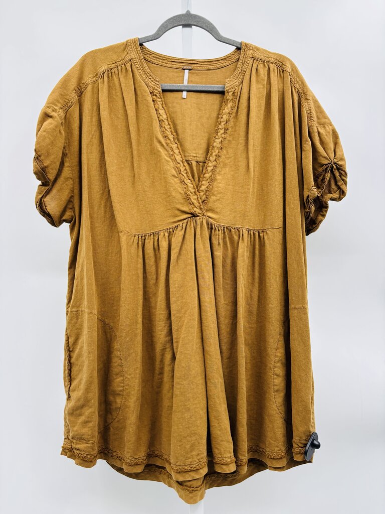 Free People Tunic Tan XL