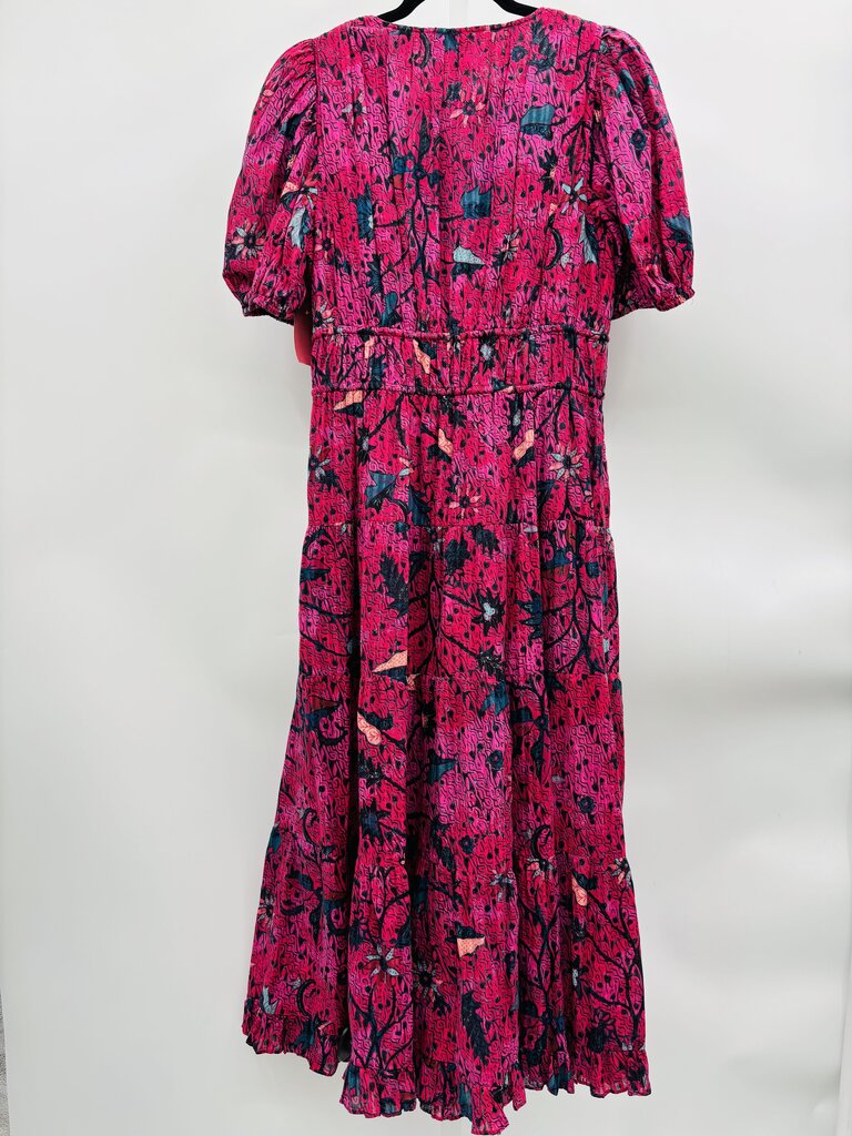 Ulla Johnson Maxi Dress Pink 10