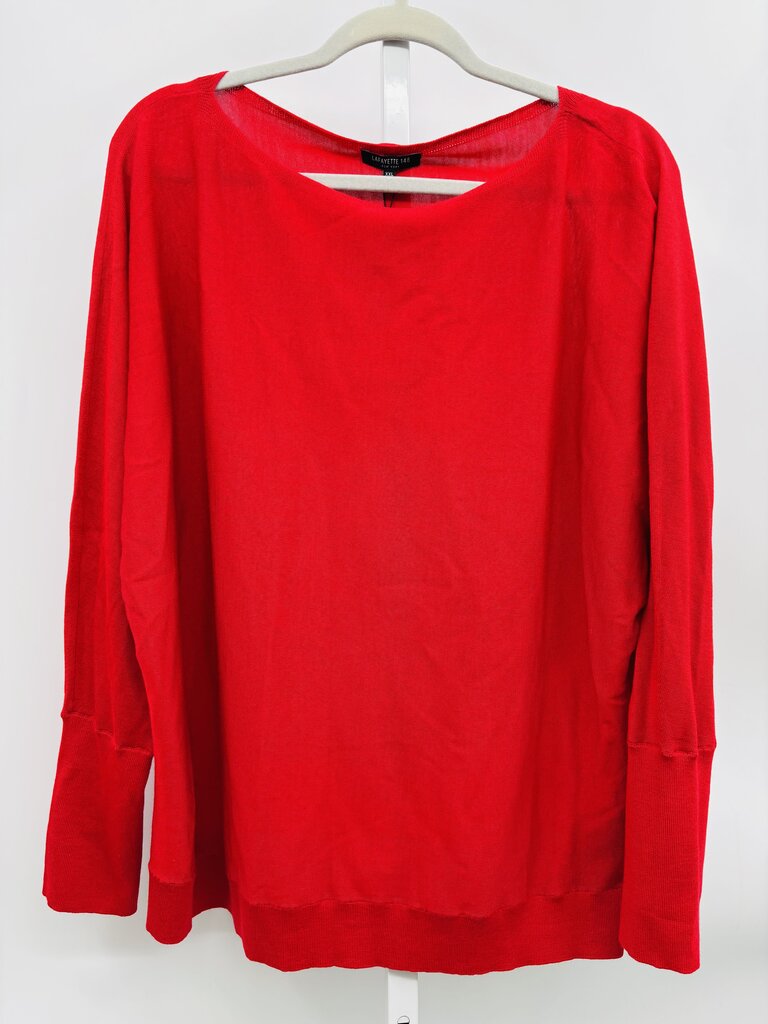 LaFayette 148 Sweater Plus Red XXL