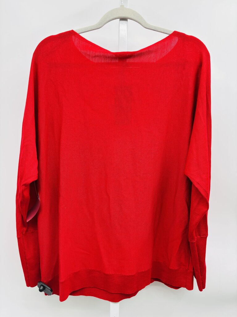 LaFayette 148 Sweater Plus Red XXL
