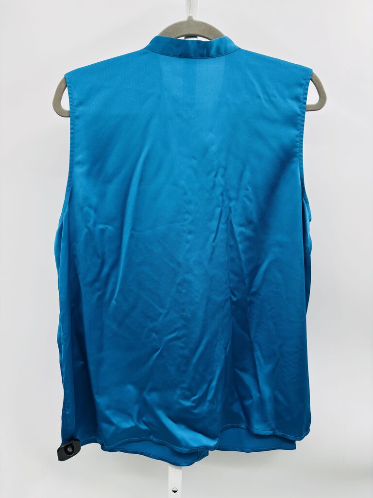 Ann Taylor Blouse Blue XL