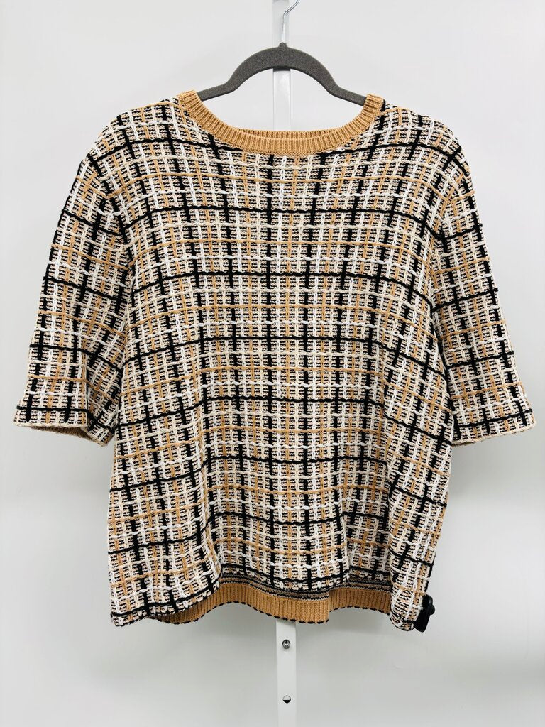 Ann Taylor Sweater Plus Tan XXL