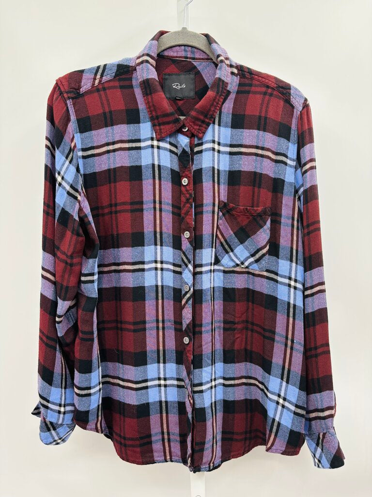 Rails Shirt Brown XL
