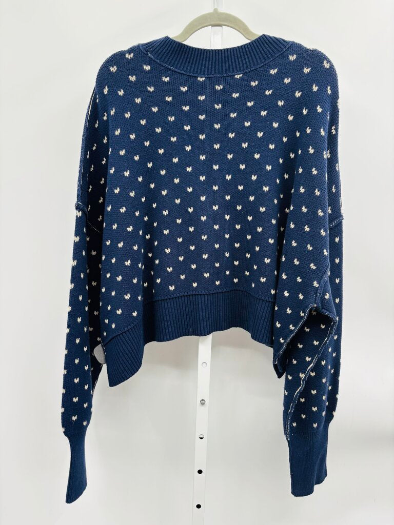 Free People Sweater Navy XL