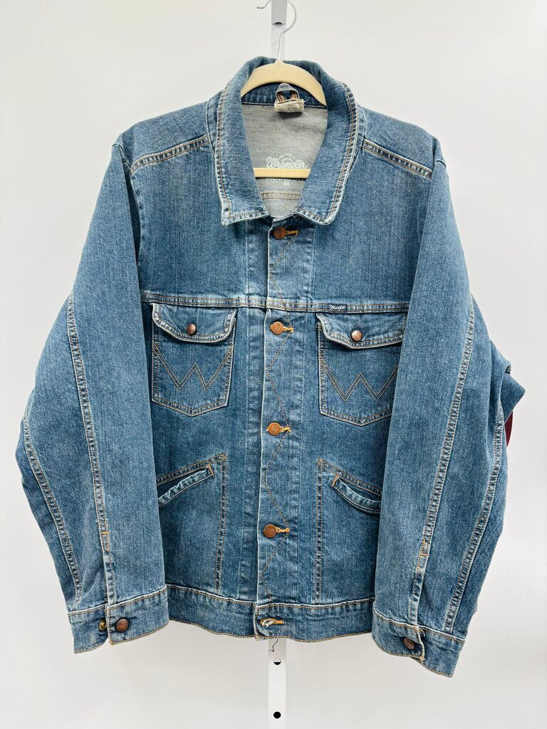 Wrangler Jacket Plus Denim 4X