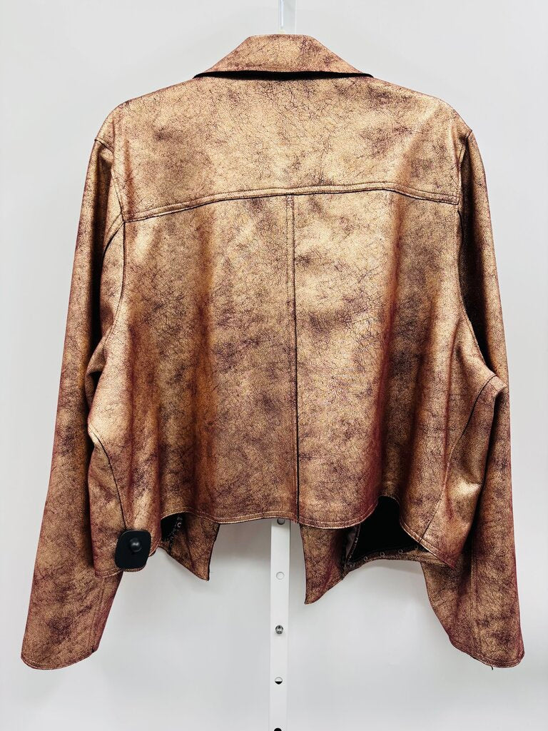 Anthropologie Jacket Plus Gold 3X