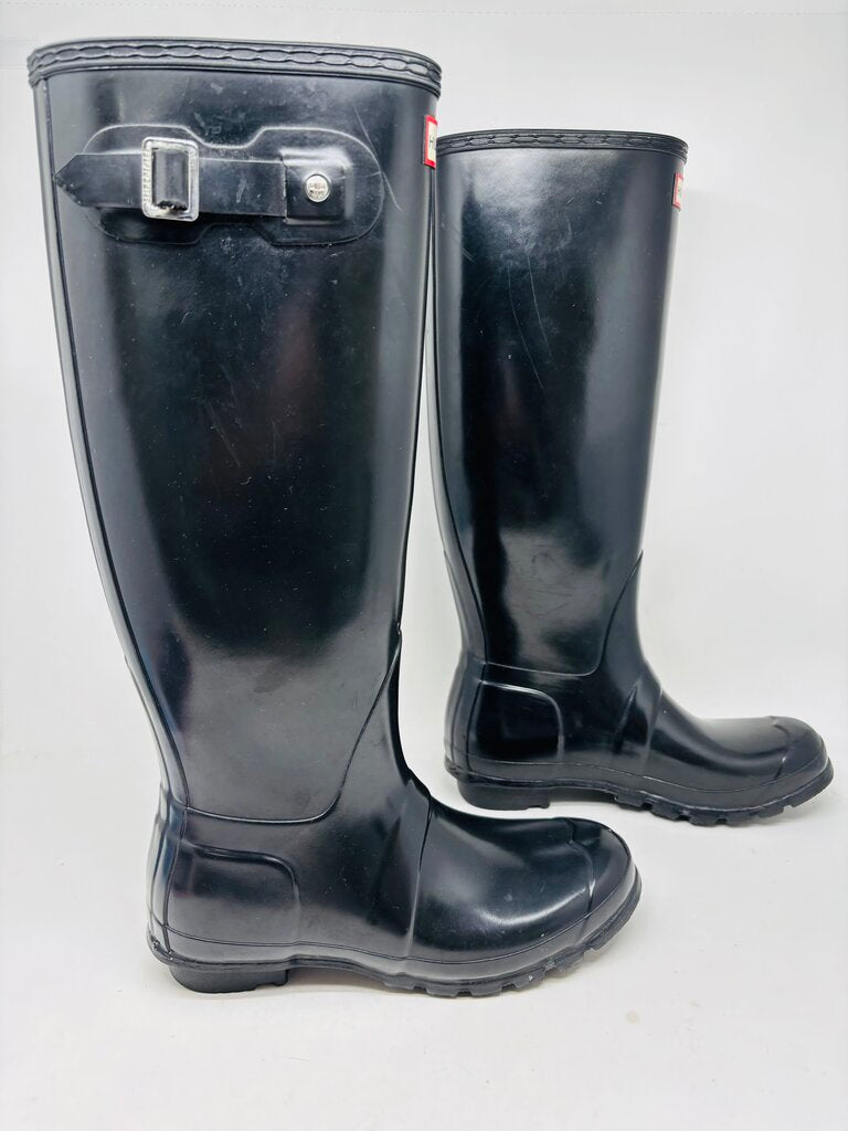 Hunter Rainboot Black 8
