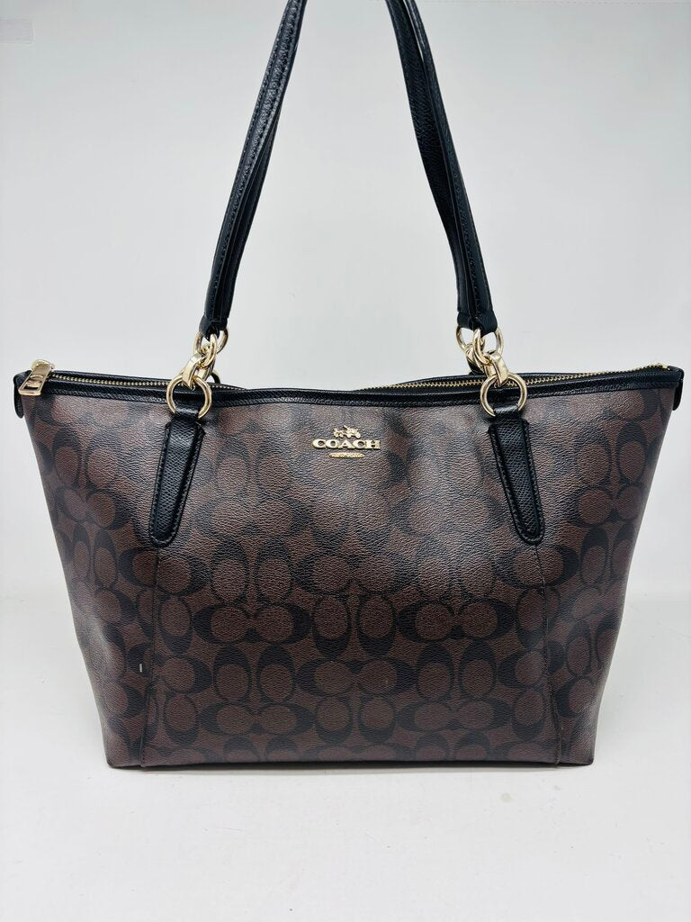 Coach Tote Brown Signature