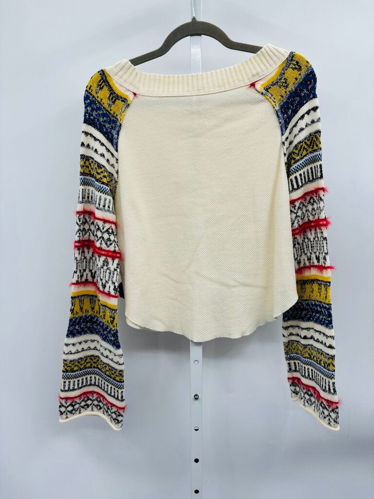 Free People Sweater Beige M