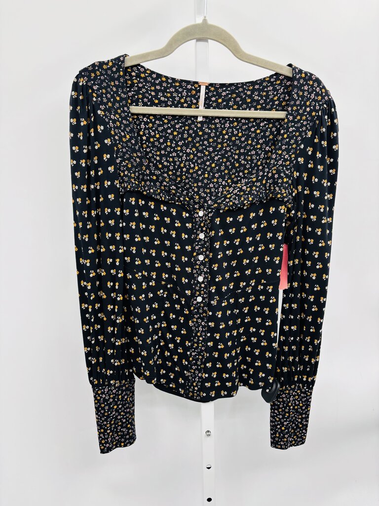 Free People Top Black S