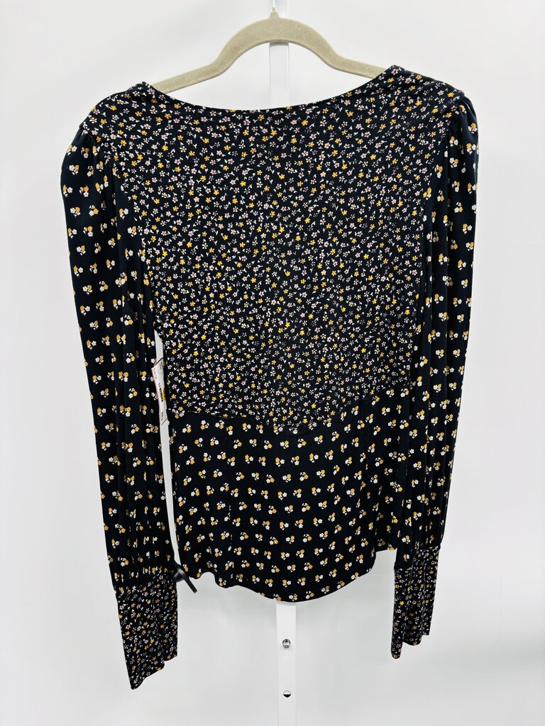 Free People Top Black S