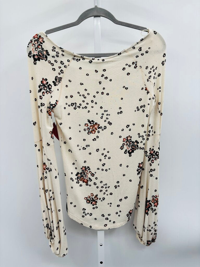 Free People Top Beige XS