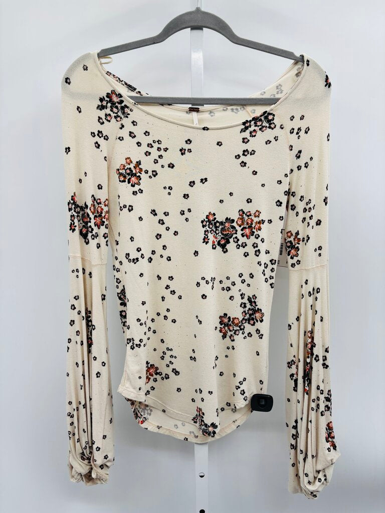 Free People Top Beige XS