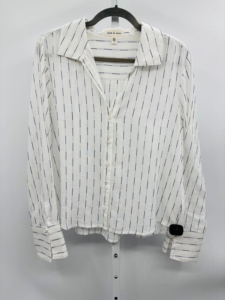 Cloth & Stone Shirt White L