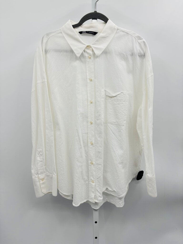 Zara Shirt Plus White XXL