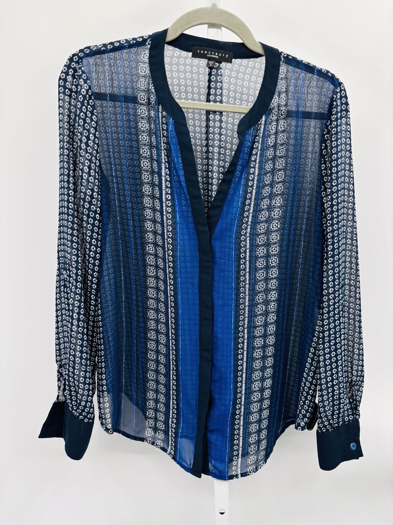 Sanctuary Blouse Blue S