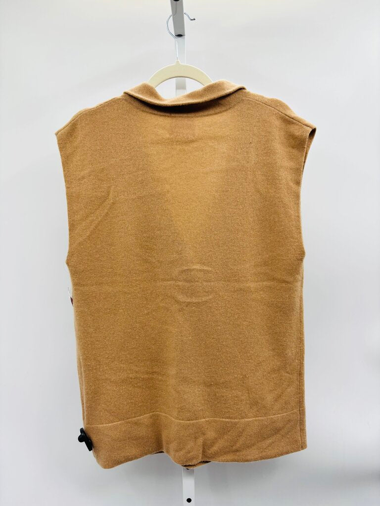 Crush Vest Tan S