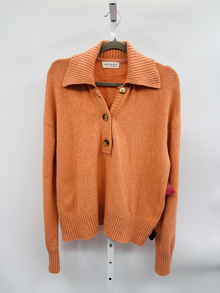 Free People Pullover Orange M