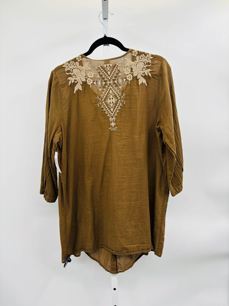 3J Workshop Tunic Brown L