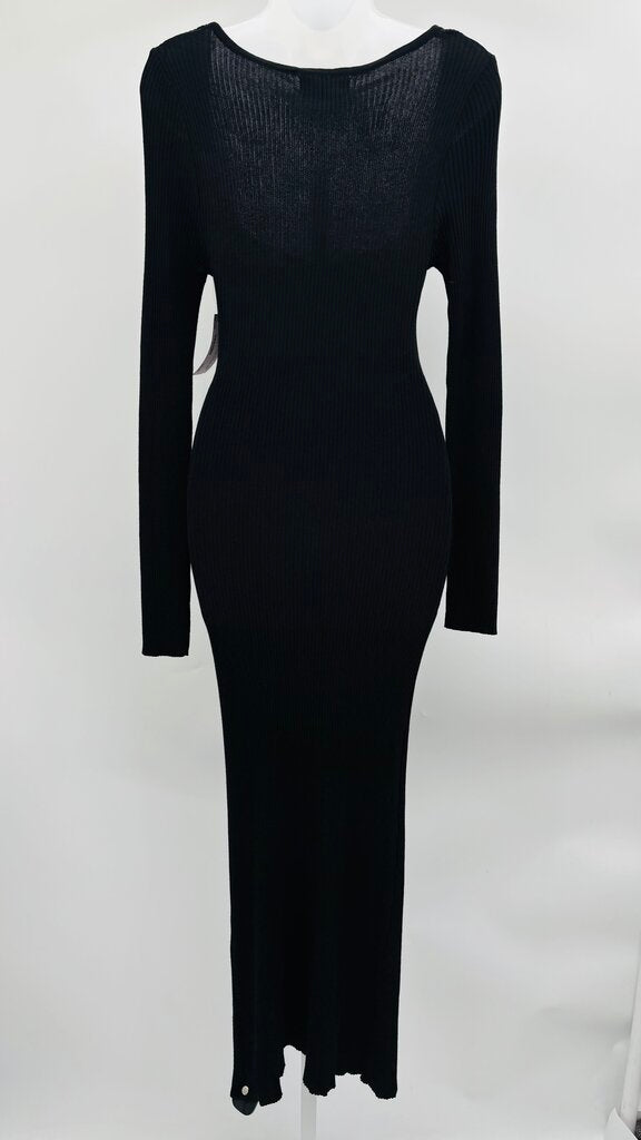 Anthropologie Maxi Dress Black S