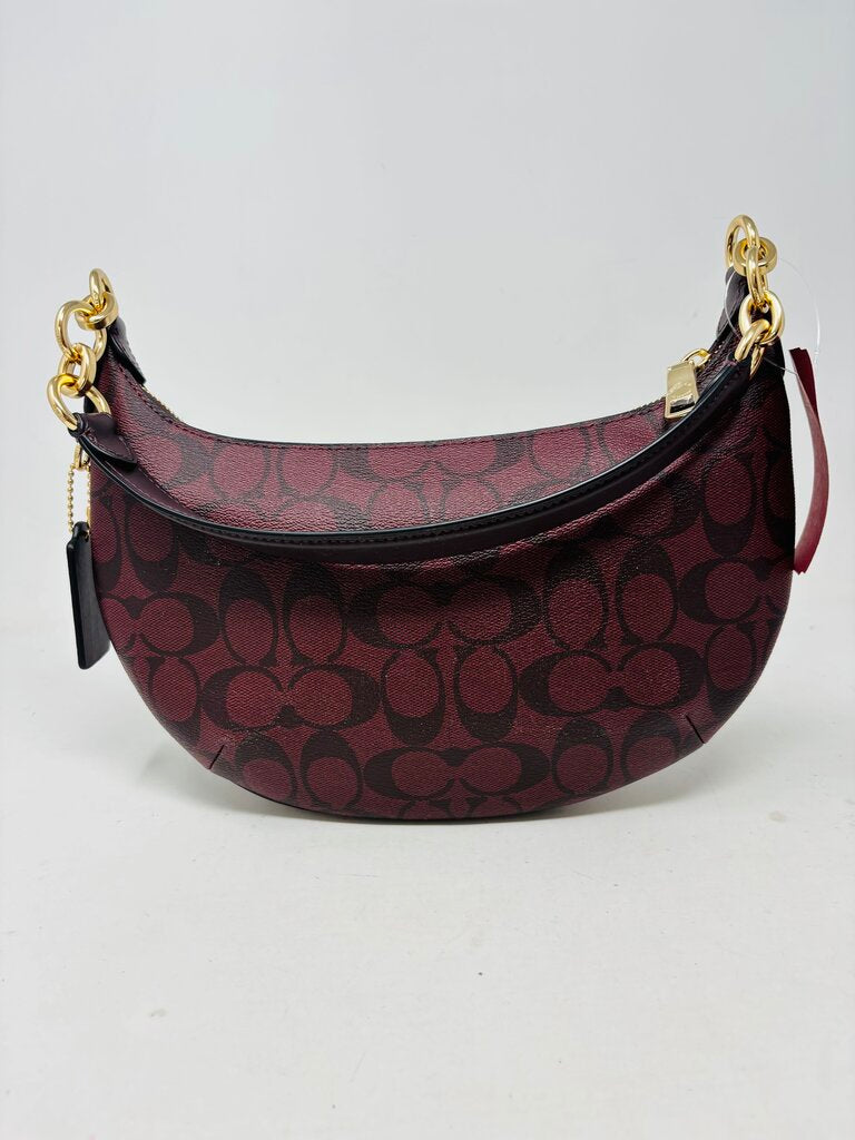 Coach Handbag Burgundy