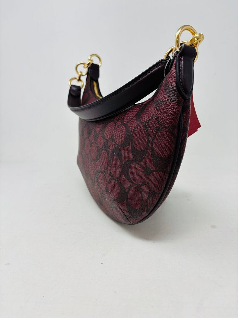 Coach Handbag Burgundy