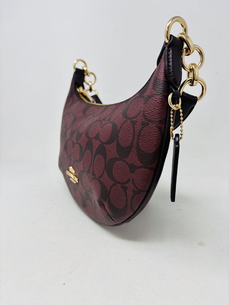 Coach Handbag Burgundy