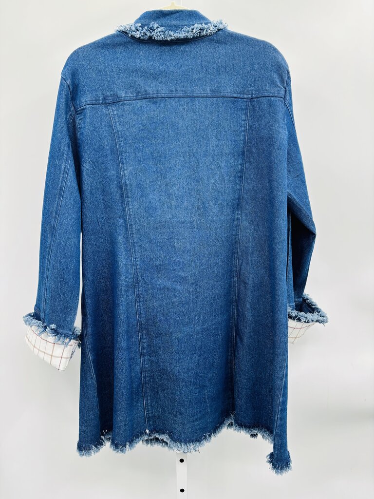 Dizzy Lizzie Coat Denim XL