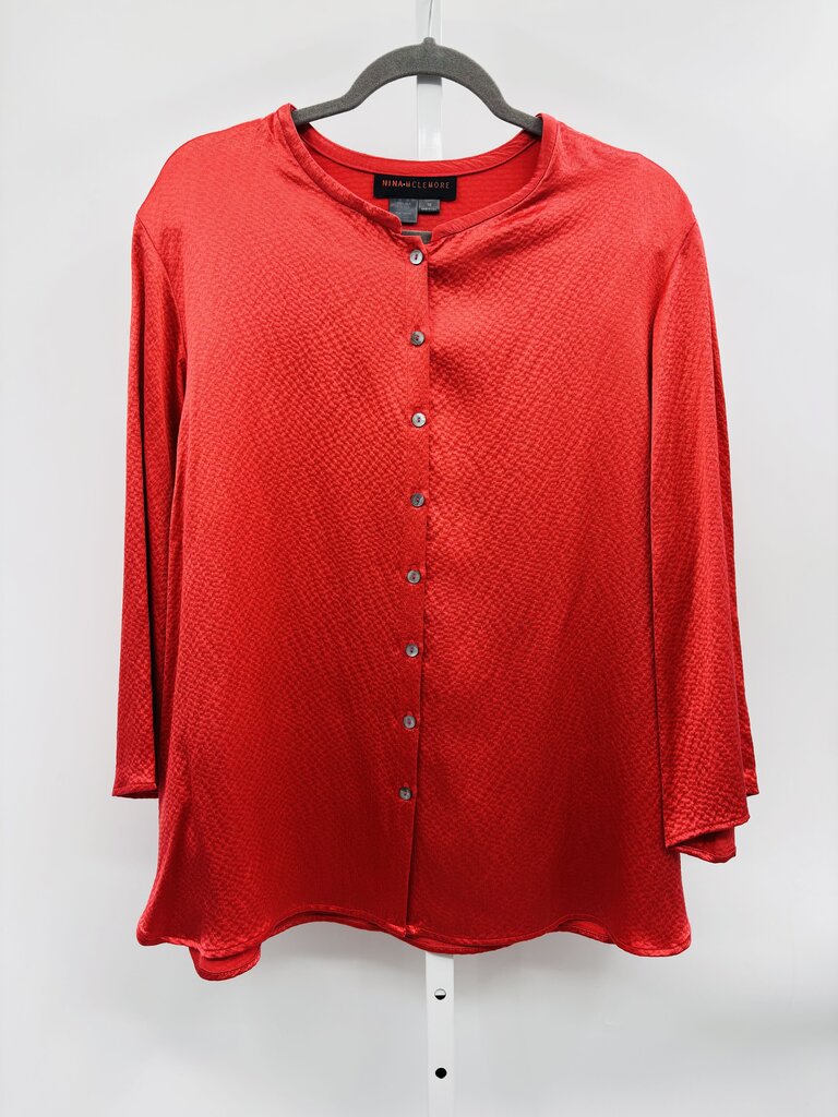 Nina McLemore Blouse Red 16