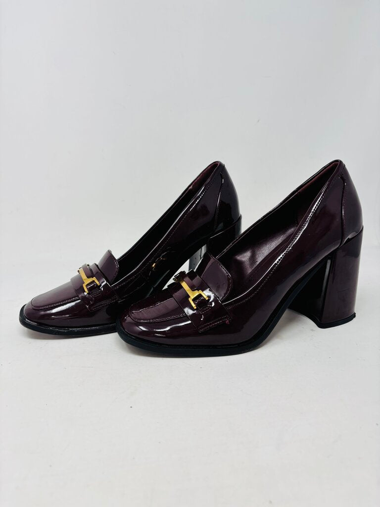 Franco Sarto Heels Burgundy 6.5