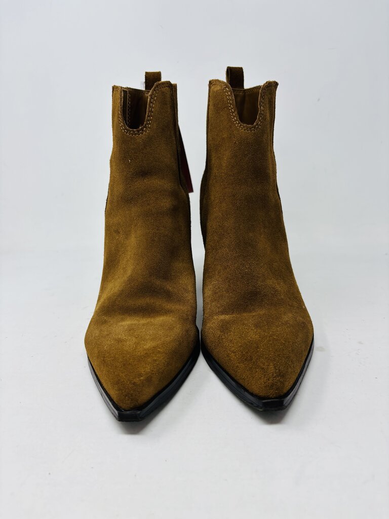 Marc Fisher Ankle Boots Brown 9.5