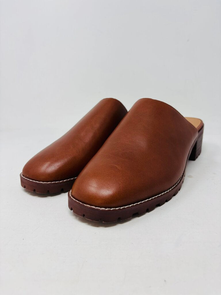 Madewell Mules Brown 9