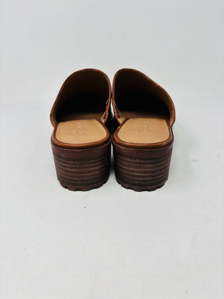 Madewell Mules Brown 9