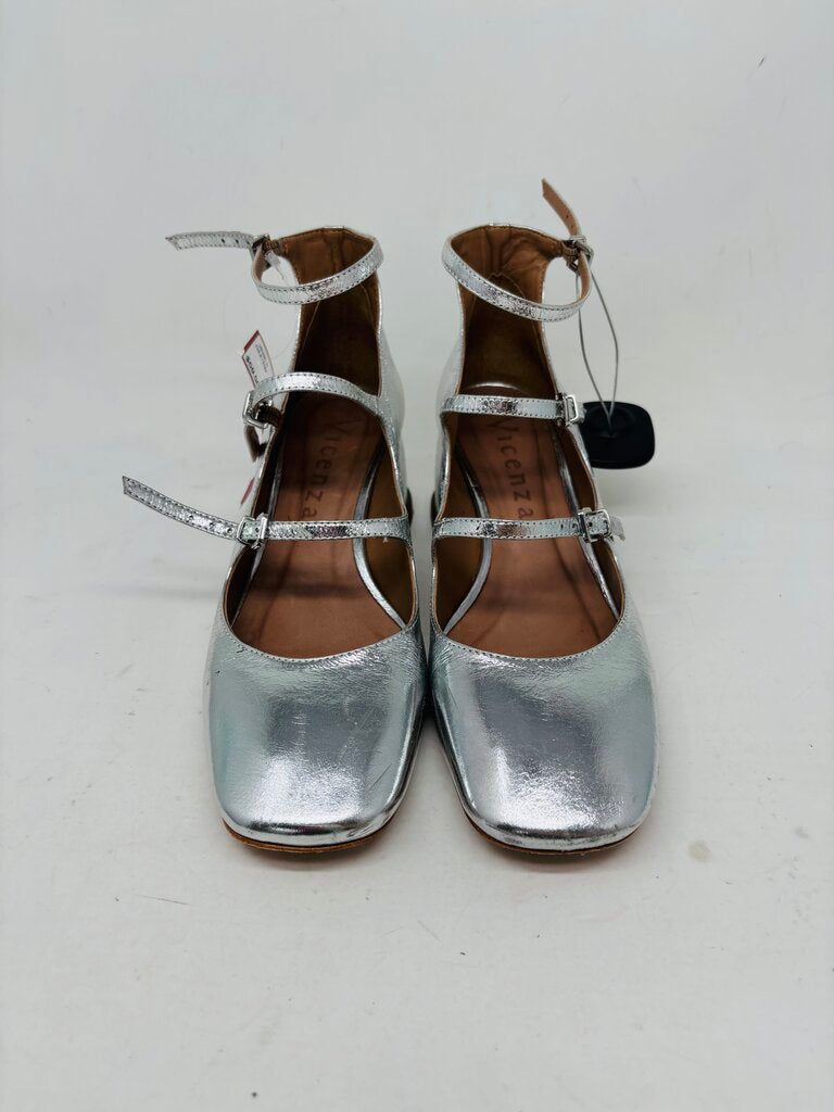 Vicenza Heels Silver 7