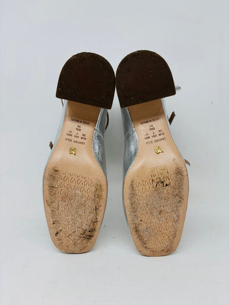 Vicenza Heels Silver 7