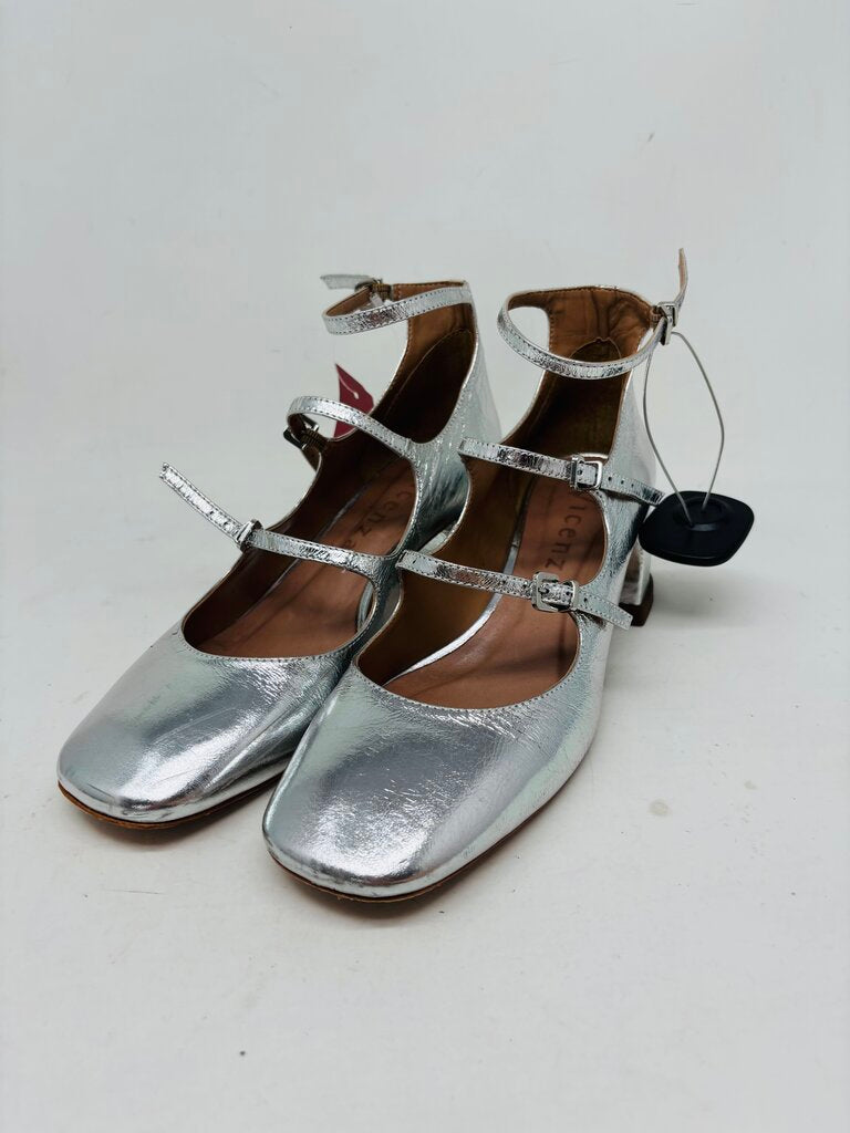 Vicenza Heels Silver 7