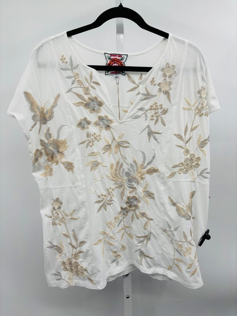 JW Los Angeles Top White L