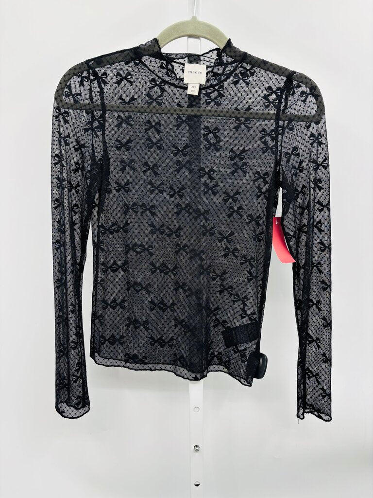 Maeve Top Black XXS