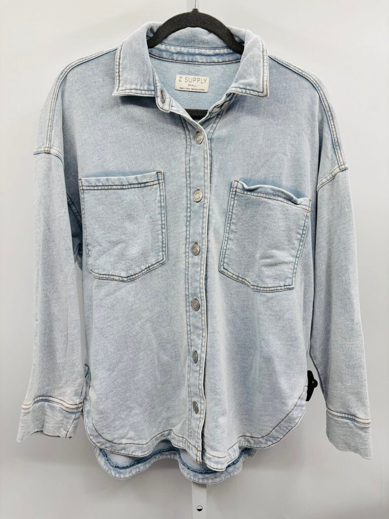 Z Supply Jacket Denim S