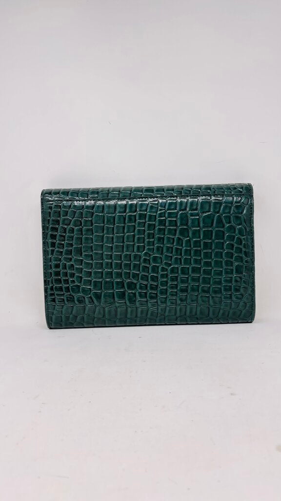 Zara Clutch Green