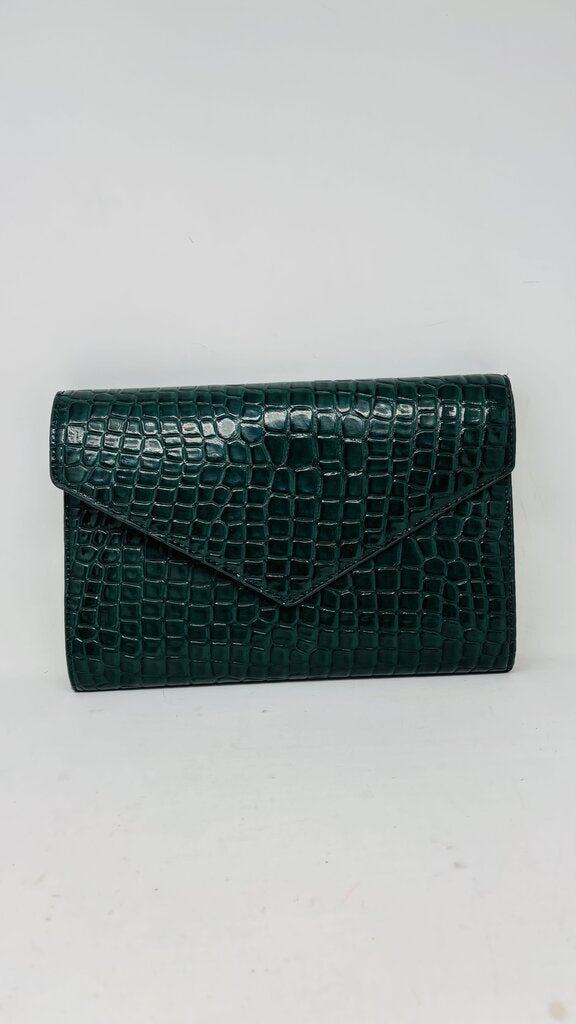 Zara Clutch Green