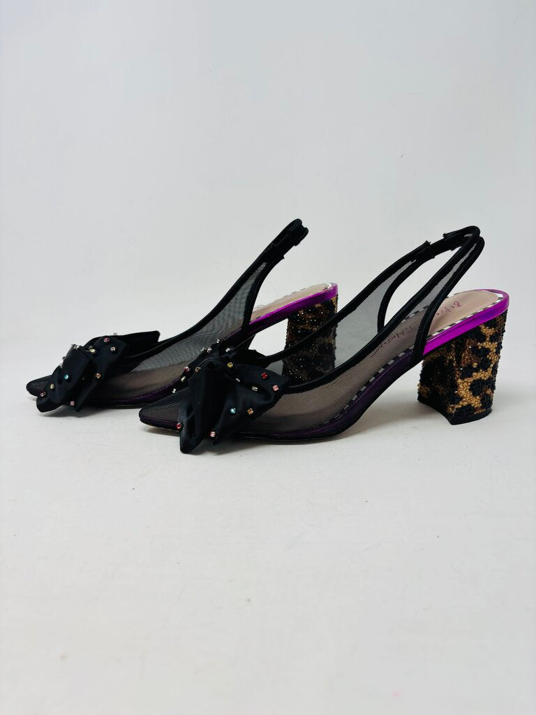 Betsey Johnson Heels Black 7