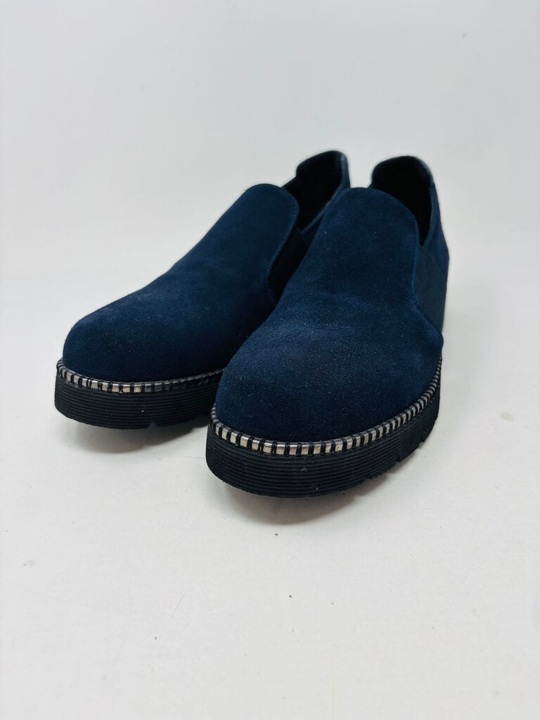 Vaneli Loafers Navy 9.5