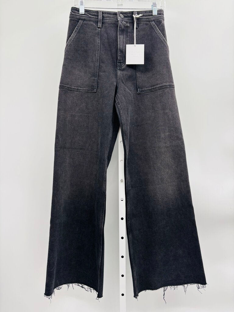 Pistola Jeans Wide Leg Black 6