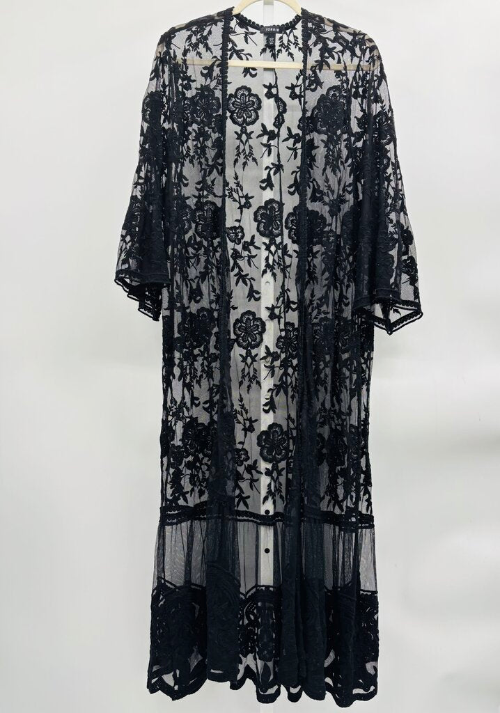 Torrid Kimono Black 2X