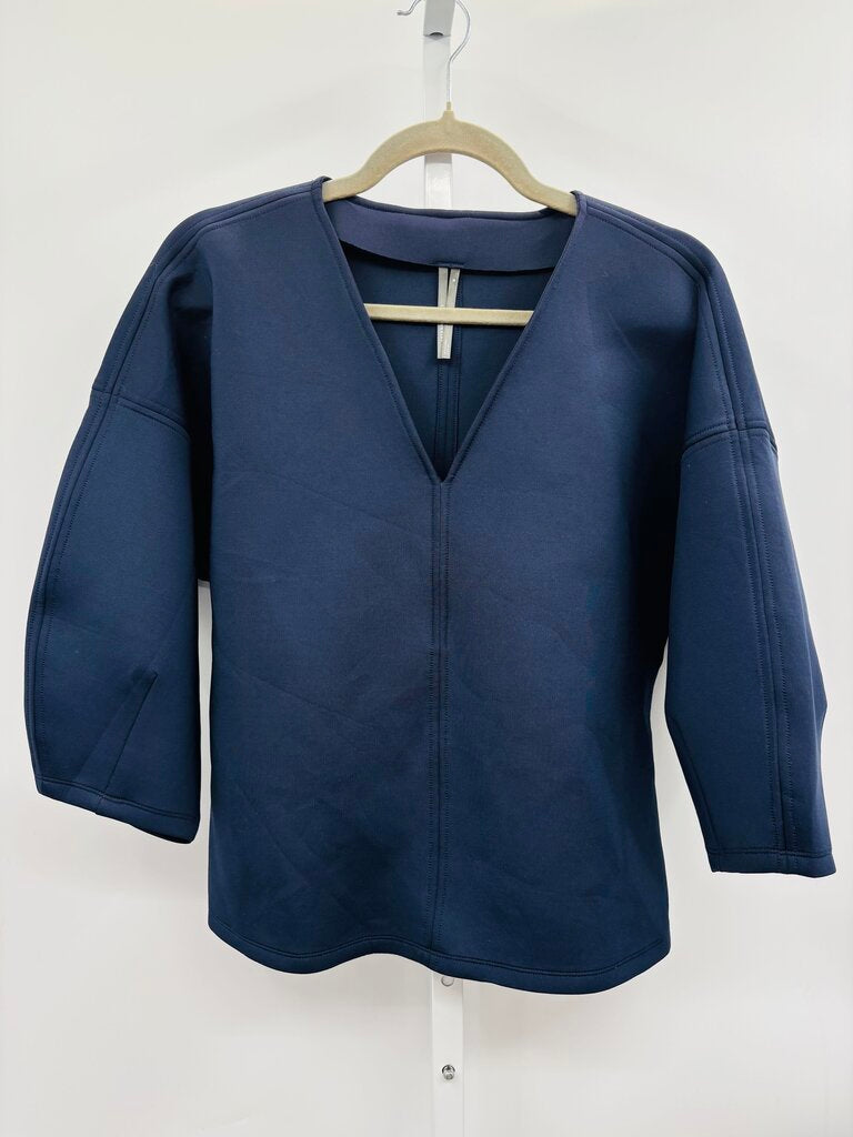 Anthropologie Top Navy M