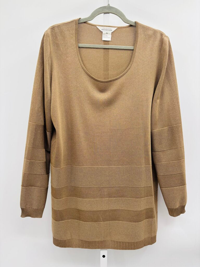 Misook Sweater Brown XL