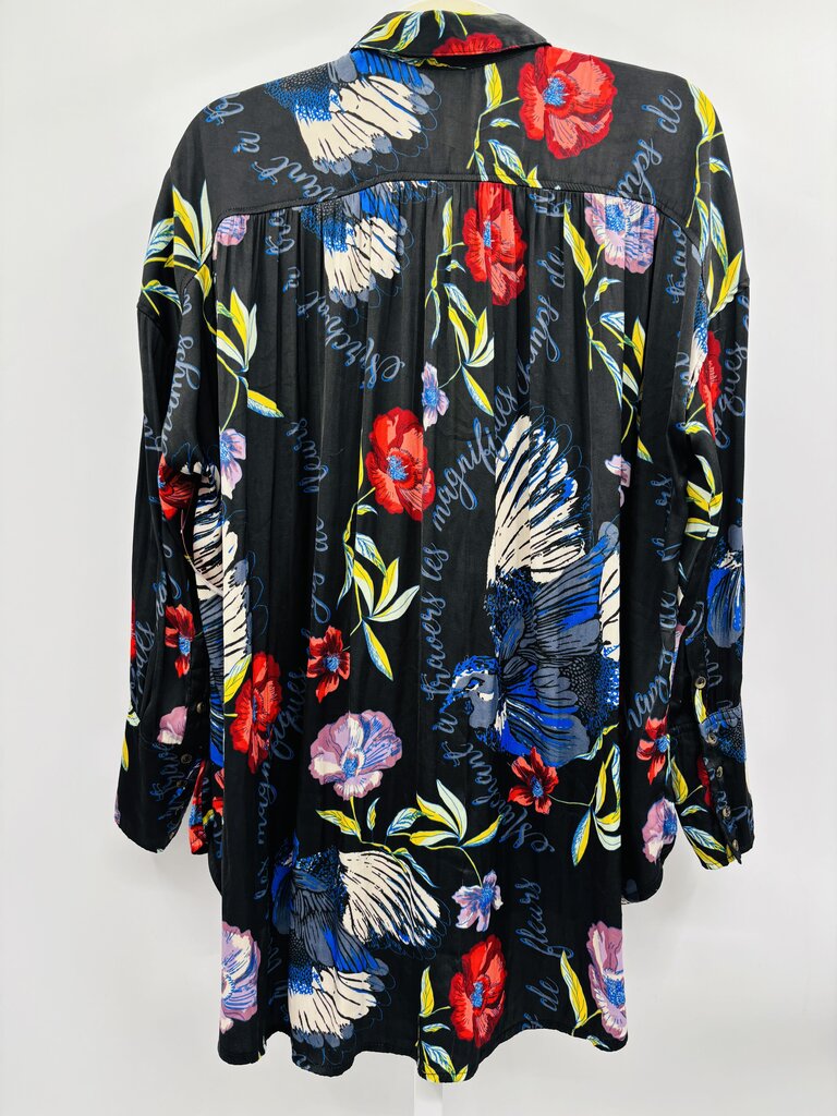 Free People Blouse Black XS